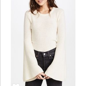 SOLD X J.O.A// bell sleeved sweater